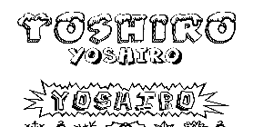 Coloriage Yoshiro