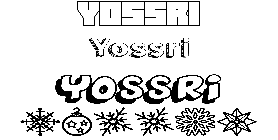 Coloriage Yossri