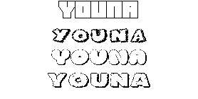 Coloriage Youna