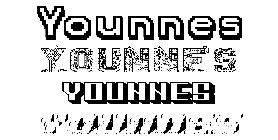 Coloriage Younnes