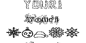 Coloriage Youri