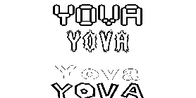Coloriage Yova