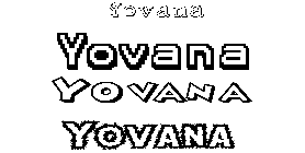 Coloriage Yovana