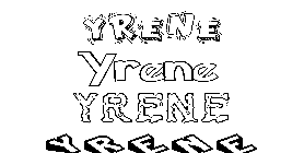 Coloriage Yrene