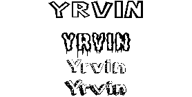 Coloriage Yrvin