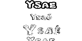 Coloriage Ysaé