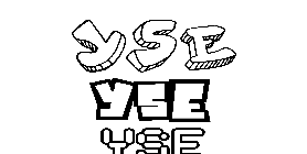 Coloriage Yse