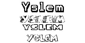 Coloriage Yslem