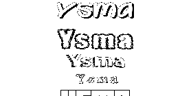 Coloriage Ysma