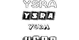 Coloriage Ysra