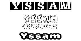 Coloriage Yssam