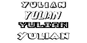 Coloriage Yulian