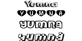Coloriage Yumna