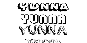 Coloriage Yunna