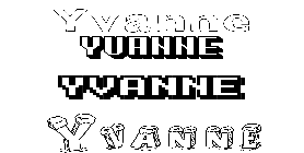 Coloriage Yvanne