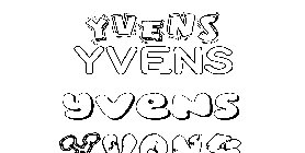 Coloriage Yvens