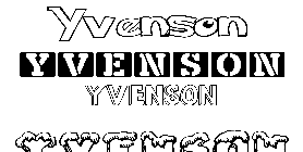 Coloriage Yvenson