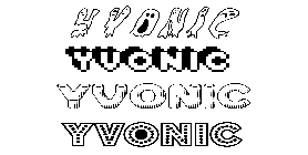 Coloriage Yvonic