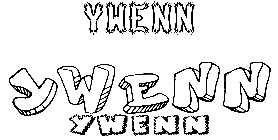 Coloriage Ywenn