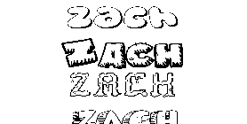 Coloriage Zach
