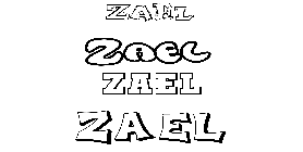 Coloriage Zael