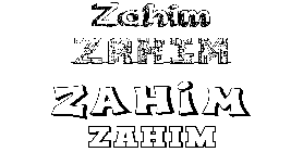 Coloriage Zahim
