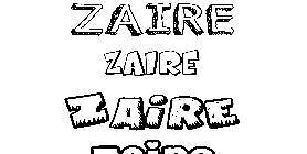 Coloriage Zaire
