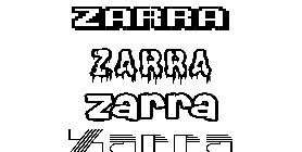 Coloriage Zarra