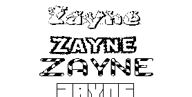 Coloriage Zayne