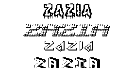 Coloriage Zazia