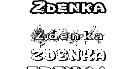 Coloriage Zdenka