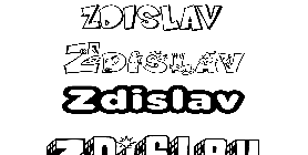 Coloriage Zdislav