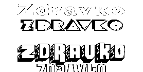 Coloriage Zdravko