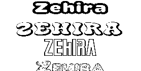 Coloriage Zehira
