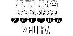 Coloriage Zeliha