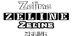 Coloriage Zeline