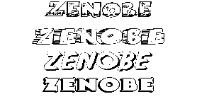 Coloriage Zenobe