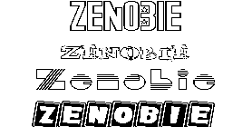 Coloriage Zenobie