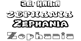 Coloriage Zephania