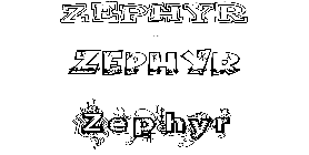 Coloriage Zephyr