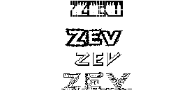 Coloriage Zev