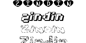 Coloriage Zindin