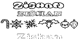 Coloriage Zishan