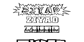 Coloriage Ziyad