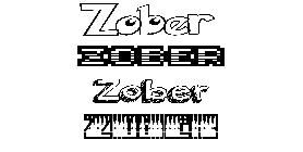 Coloriage Zober