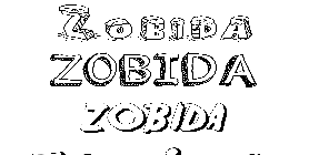 Coloriage Zobida