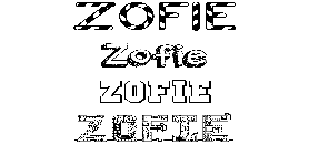 Coloriage Zofie