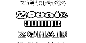 Coloriage Zohaib