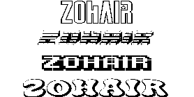 Coloriage Zohair