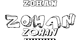 Coloriage Zohan